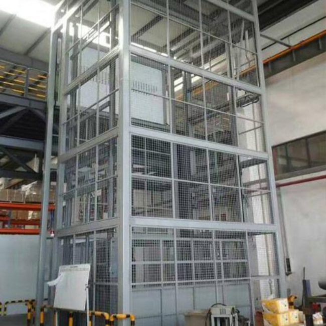 大兴安岭导轨式升降平台货梯